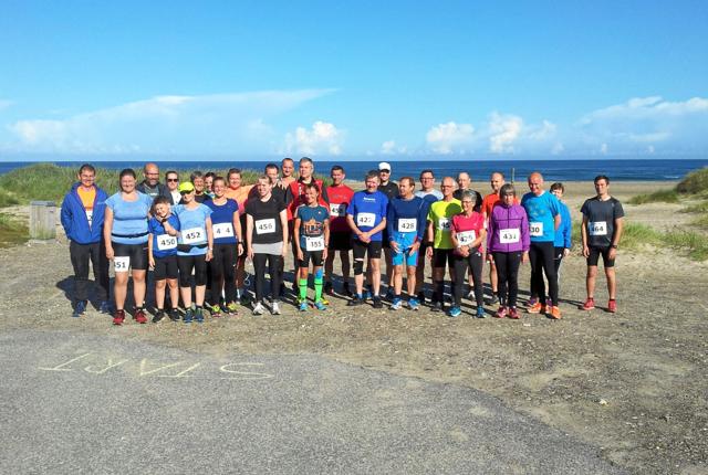 29 deltog i årets udgave af Hav til Fjord-løbet.Privatfoto