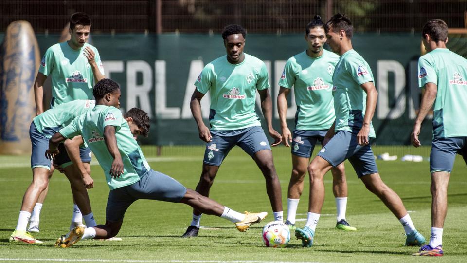 Werder Bremen er i øjeblikket på træningslejr i Zell am Ziller i Østrig. (Arkivfoto). <i>Hauke-Christian Dittrich/Ritzau Scanpix</i>
