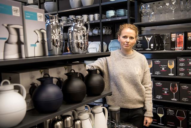 Rebecca Olesen er butikschef i Værsgo i Slotsgade.