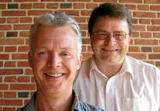 Koncertens fløjtenist Niels Schultz Hansen og Søren Rasmussen har et årelangt samarbejde bag sig, og trods stor geografisk afstand til Østerbro i København, har duoen fastholdt deres samarbejde.Privatfoto