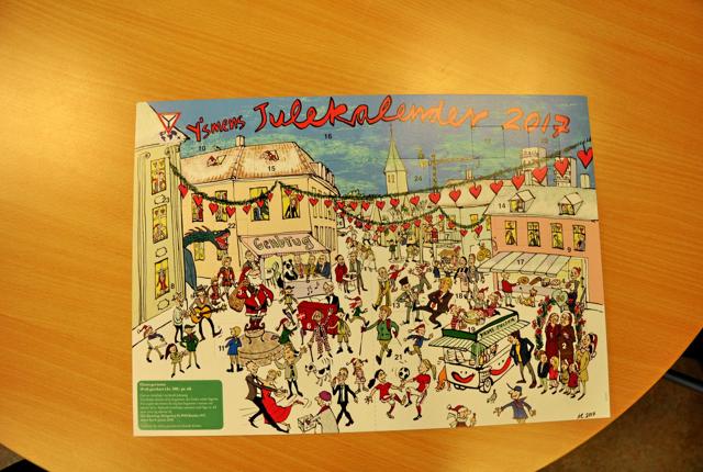 Årets kalender er illustreret af Annette Carlsen.