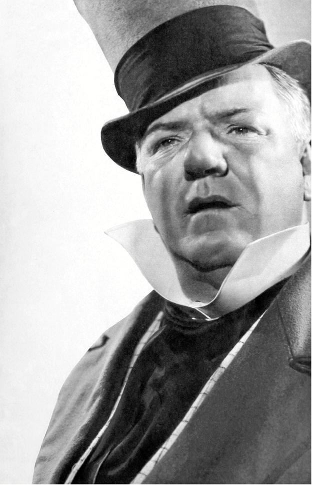 Den amerikanske komiker W. C. Fields var om nogen en ynder og kender af våde varer, og han satte naturligvis også stor pris på f.eks. gin. Arkivfoto