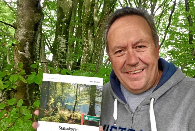 Helge Søgaard har skrevet endnu en bog om Rold Skov - denne gang om statsskoven. Privatfoto