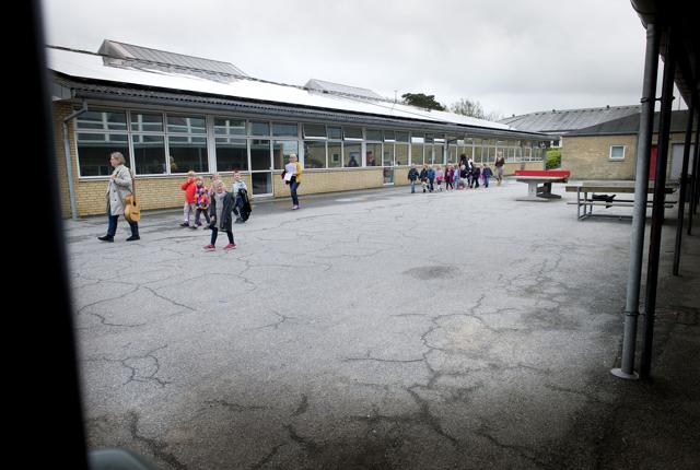 Mariager Skole trænger til en renovering, og skolen og børnehaven er gået sammen om at formulere en fremtidsvision. Arkivfoto: Torben Hansen