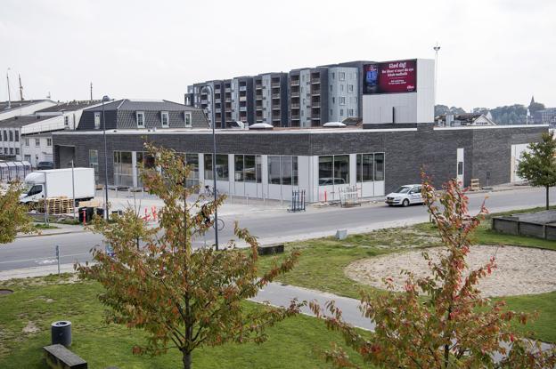 SuperBrugsens nye lokaler på Nordre Havnepromenade i Nørresundby.Foto: Andreas Falck <i>Foto: Andreas Falck</i>