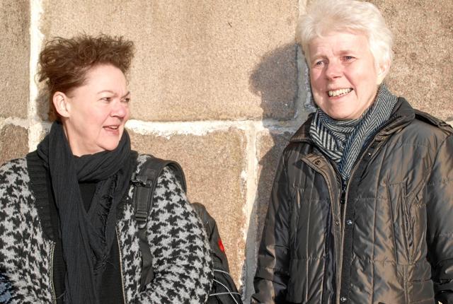 Her de to 40-års jubilarer – Anna Brohus og Marie Louise Clemmensen Foto: Arne Larsen-Ledet
