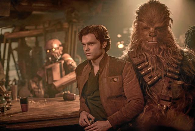 Gamle venner og fjender mødes i Solo: A Star Wars Story.
