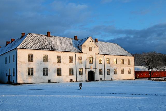 Vinterstemning ved Børglum Kloster. Privatfoto