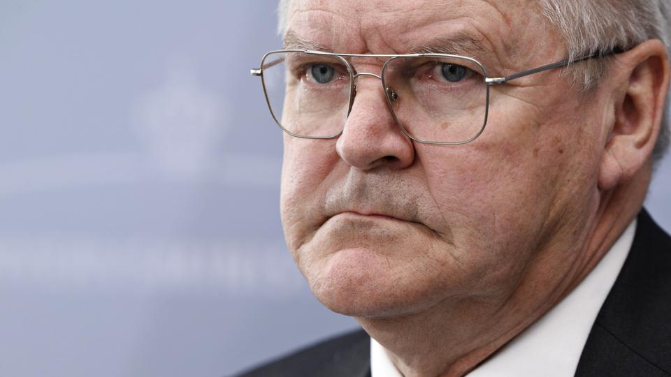 Nationalbankdirektør Lars Rohde ser mørke skyer forude for den danske samfundsøkonomi. (Arkivfoto). <i>Philip Davali/Ritzau Scanpix</i>