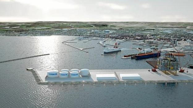 Den nye bunkerterminal bliver Skandinaviens største.