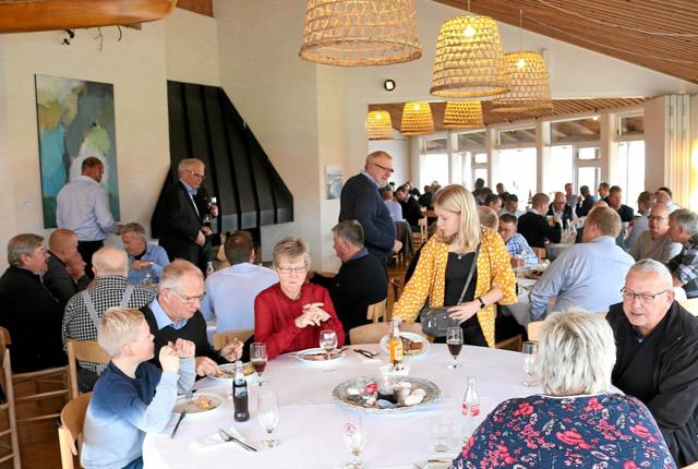 Ved receptionen var der mødt over 100 gæster op for at lykønske de tre nye indehavere af KT Elektric Nord A/S Foto: Tommy Thomsen