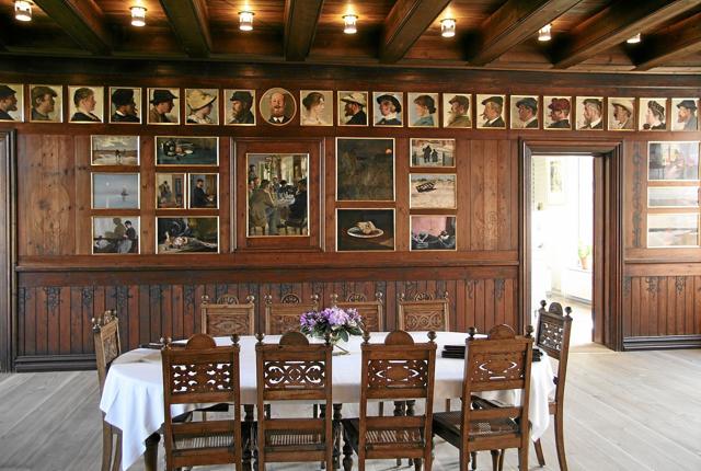 Brøndums spisesal er hjertet i Skagens Museum Foto: Skagens Kunstmuseer