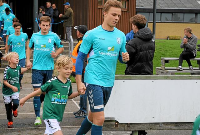 Søren V. Pedersen har forlænget kontrakten med Jammerbugt FC frem til og med 2020. Foto: Flemming Dahl Jensen
