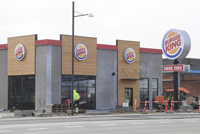 Tirsdag åbner den første Burger King nord for fjorden i Hjørring. Foto: Bente Poder