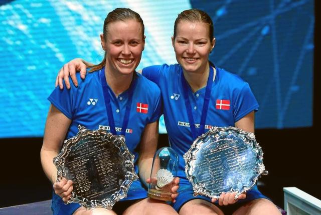 Badmintonklubben holder en event med badmintonstjernerne Kamilla og Christinna. Foto: Privat.