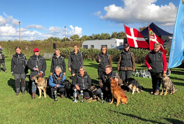 De 11 deltagere fra DcH Hjørring. FOTO: Sanne Iversen