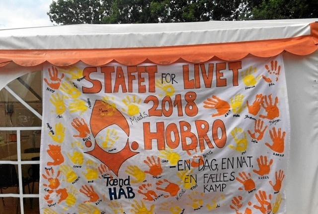 Stafet for Livet vender tilbage til Hobro i 2019. Privatfoto