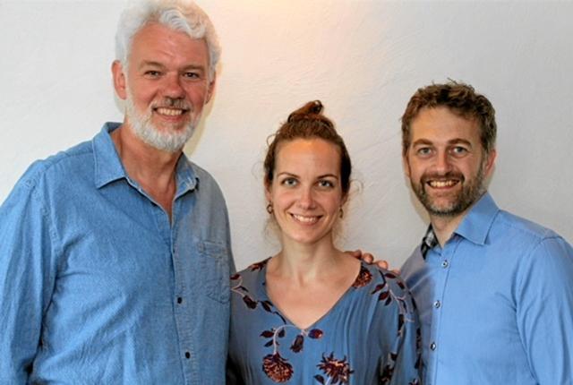 Lise Gam-Jensen, piano, Jens Bové, bas, og Thomas Rewes, baryton, kan 23. opleves sammen ved en cafékoncert på Kulturstationen i Skørping. Privatfoto