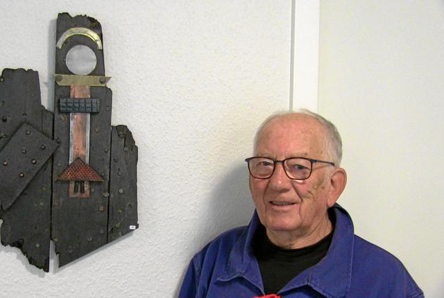 Knud Norman Christensen udstiller i sognegården i Tornby

Privatfoto