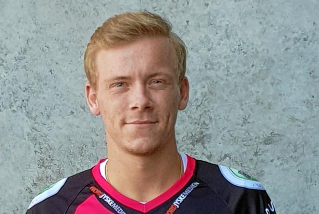 Anton Madsen har fået sin floorball-opdragelse i Brønderslev. Nu skifter han til Frederikshavn Blackhawks. Privatfoto