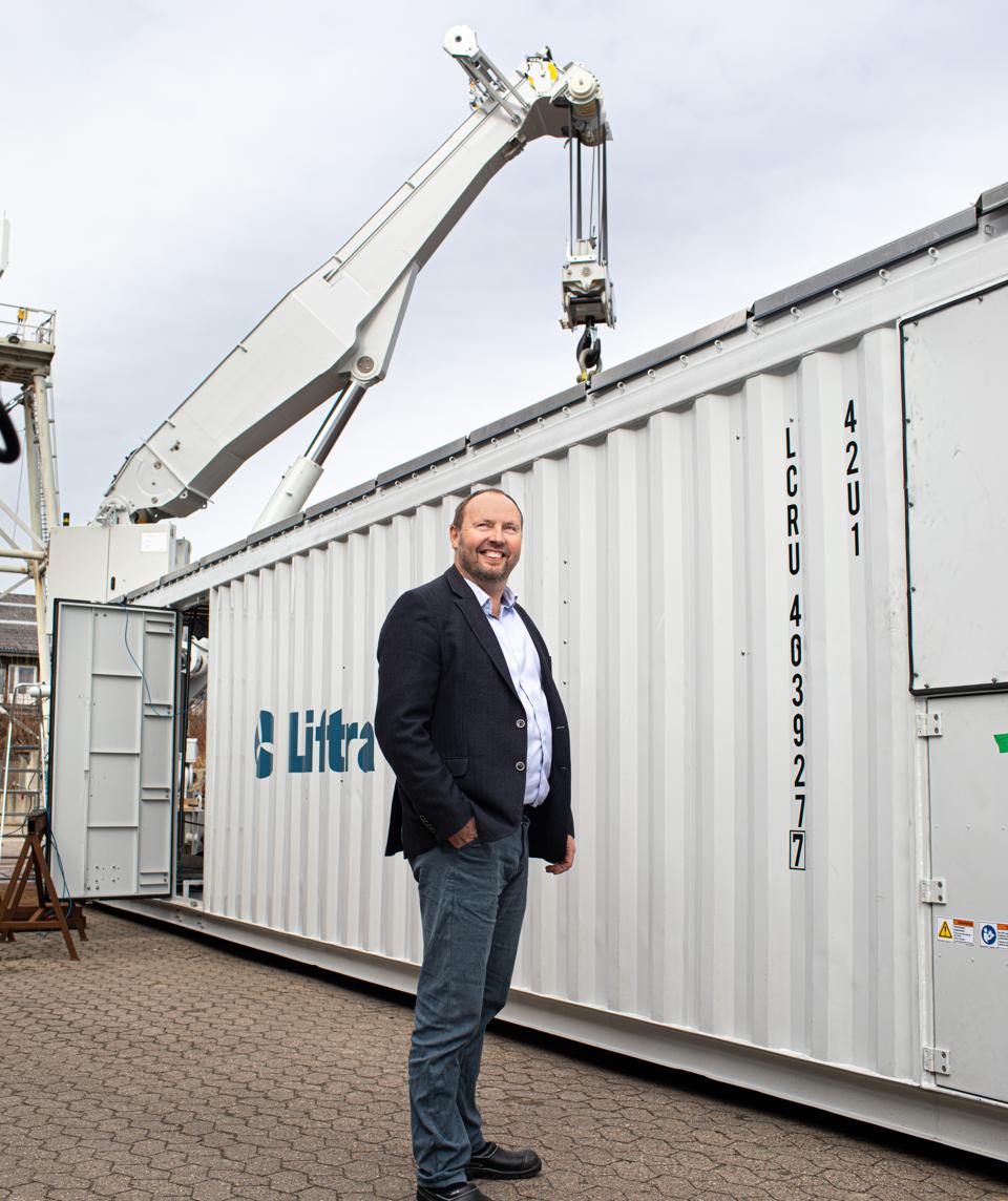 Liftra blev grundlagt i 2003 af Per Fenger (billedet) samt Jens Mortensen. Begge er i dag direktører og ejer 50 procent af virksomheden hver. <i>Foto: Liftra</i>
