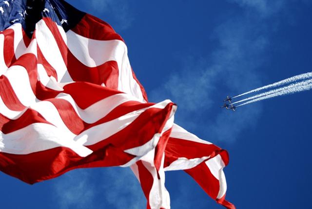 Det bliver en festlig dag, når den amerikanske uafhængighedsdag bliver fejret på Væddeløbsbanen. Arkivfoto: Pixabay