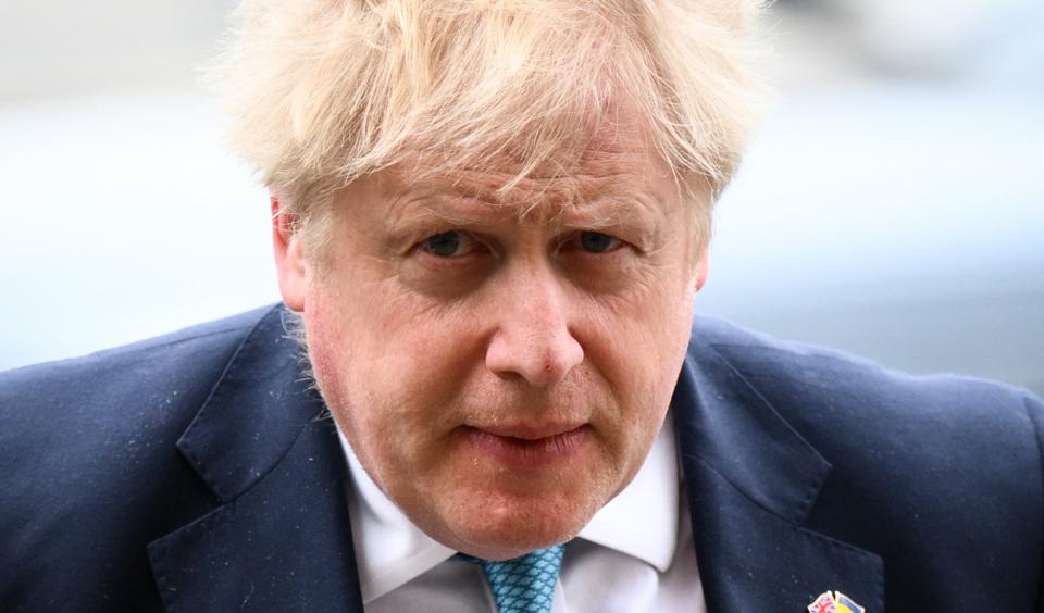 Den britiske premierminister, Boris Johnson, skal onsdag i Underhuset til den ugentlige spørgetid til premierministeren. Dagens spørgetid vil formentlig blive domineret af begivenhederne tirsdag, da to topministre trak sig fra regeringen i protest mod Johnsons regeringsledelse. <i>Daniel Leal/Ritzau Scanpix</i>