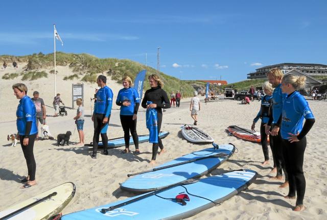 Der bliver blandt andet surferaktiviteter i Løkken. Desuden Walk & Talks med Henrik Beha om den stigende plastikforurening i havene. Foto: Arkivfoto