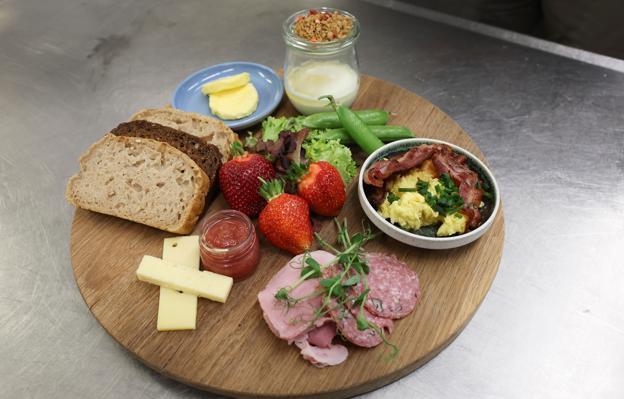 Så er der brunch... <i>Foto: Bente Poder</i>