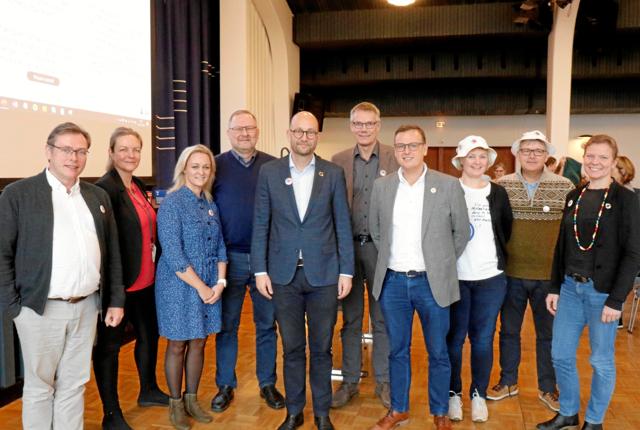 Ledere fra UCN og Hjørring Kommune var blandt tilhørerne til ministerens oplæg på UCN i Hjørring.
