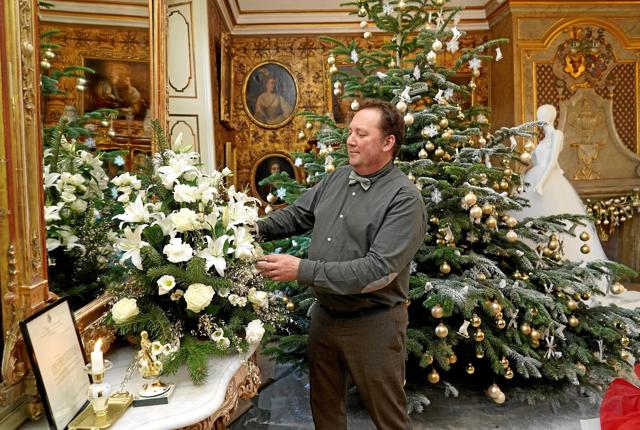 Bjarne Als skaber jul på slottet