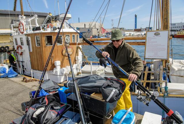 Der er for længst udsolgt til årets havfiskefestival i Skagen, og folk kommer langvejs fra. Foto: Peter Broen
