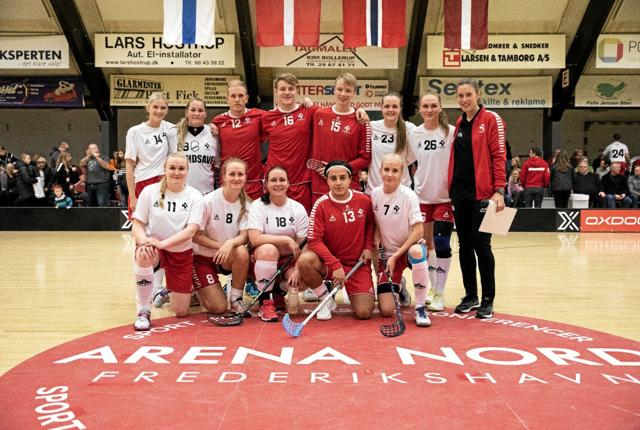 Frederikshavn var stærkt repræsenteret på de to landshold. Foto: Michael Madsen