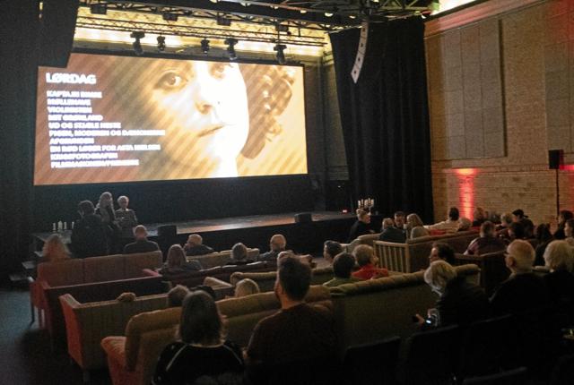 Nordisk Filmfestival afvikles i 2 sale i Maskinhallen samt i Manegen i Sæby. Foto: Michael Madsen