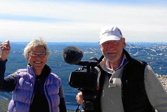 Inge og Kai Hartmeyer gik på jagt efter "den nordiske sjæl", og det kom der 14 tv-udsendelser ud af - med indslag fra de fjerneste egne af de otte nordiske lande. Arkivfoto