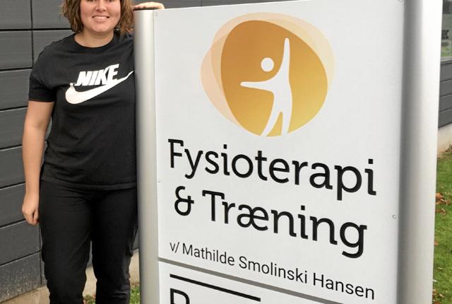 Mathilde Smolinski Hansen glæder sig til at byde nye kunder velkommen i klinikken. Foto: Lisa Farum Kristiansen