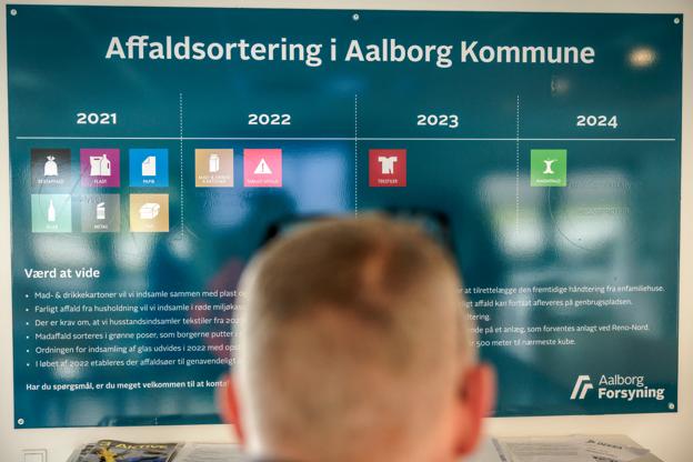 Mindre af Aalborgs husholdningsaffald blev genanvendt i 2021 - se hvorfor