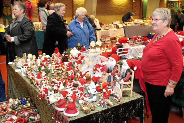 Julemarkedet i Strandby har efterhånden snart 30 år på bagen. Billedet her er fra julemarkedet 2007. Arkivfoto