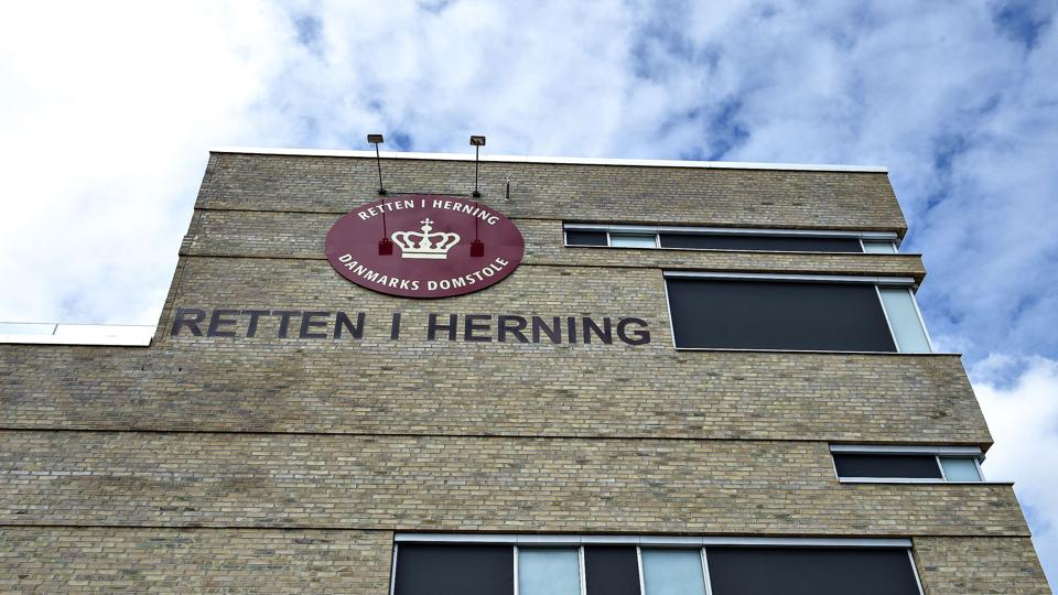 En 35-årig herningenser er onsdag idømt ni års fængsel for to drabsforsøg og trusler. (Arkivfoto). <i>Henning Bagger/Ritzau Scanpix</i>