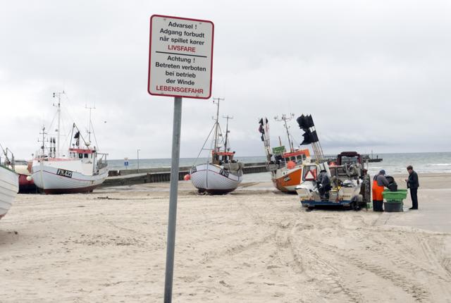 Kystfiskerne i Løkken har fået et nyt isværk med tilskud fra blandt andet FLAG Nord. Arkivfoto: Kurt Bering