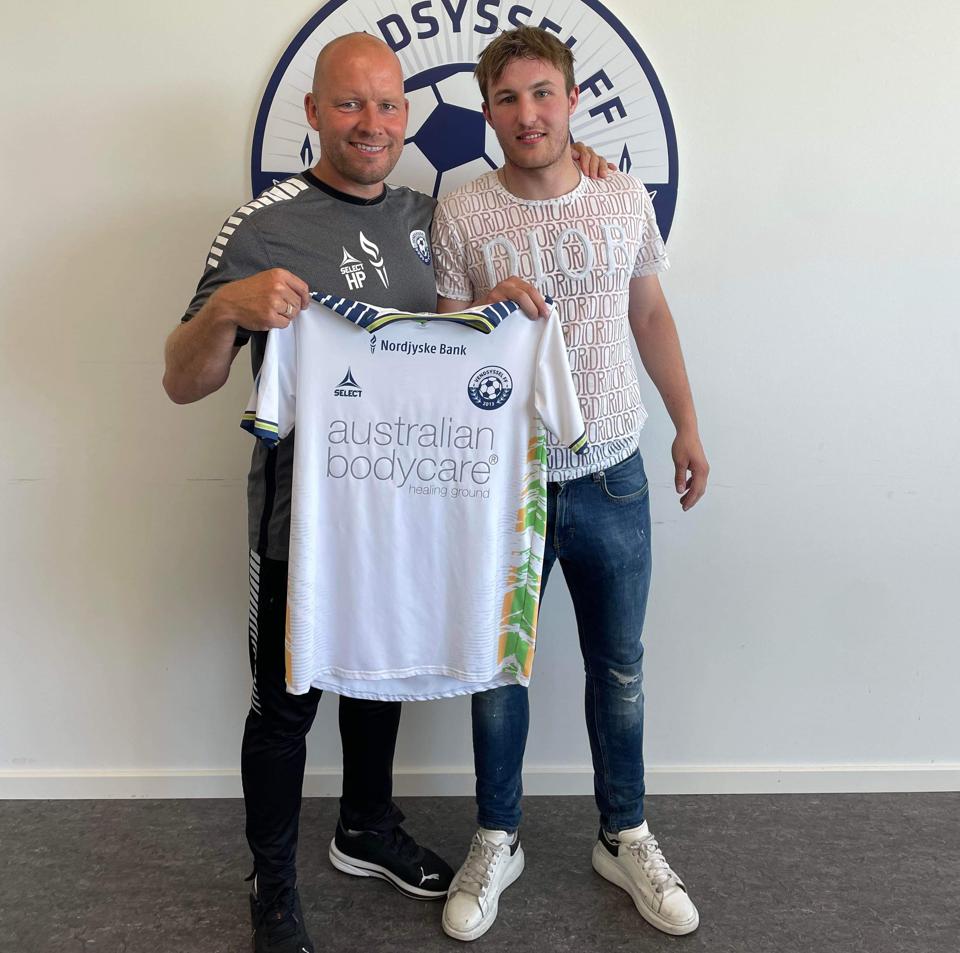 Mattias Jakobsen skifter fra FCK til Vendsyssel FF <i>Foto: Vendsyssel FF</i>