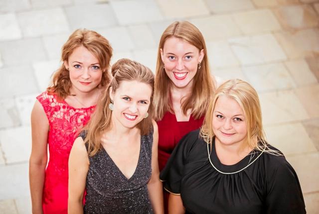 Kvartetten Tirilill optræder i Mariager Kirke 19. oktober. PR-foto
