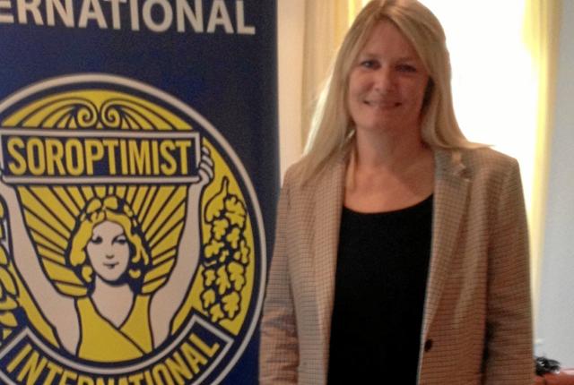 Borgmester Birgit Hansen talte med regionalmødet for Soroptimisterne