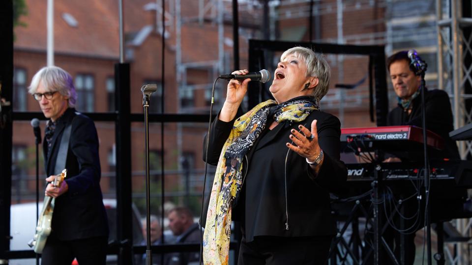 På Slaget 12 spiller onsdag aften op til Bynight i gågaden i Nykøbing <i>Foto: Bo Lehm</i>
