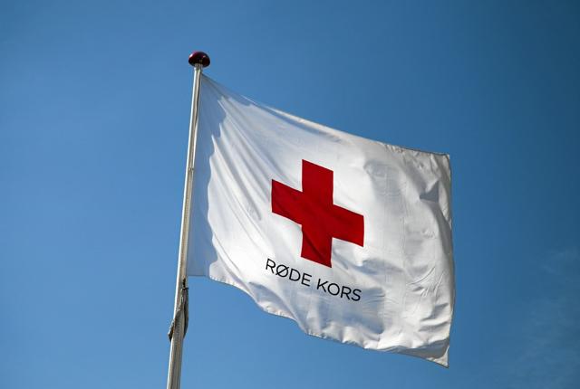 Den lokale afdeling af Dansk Røde Kors kan kippe med flaget efter landsindsamlingen forleden. Foto: Miriam Nielsen
