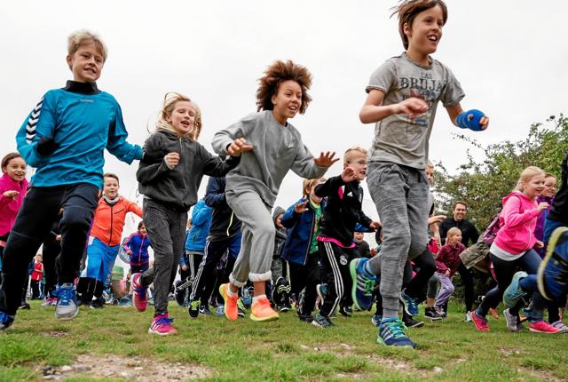 Fredag 11. oktober trækker størstedelen af landets skoleelever i idrætstøjet til en aktiv dag med glæde, bevægelse og fællesskab. Privatfoto