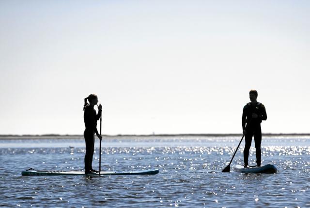Den 22. september er der Hals-mesterskaber i Stand Up Paddle. Foto: Allan Mortensen