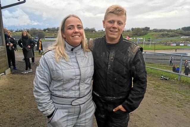 Danske mestre og søskende - Mathilde på i sin første sæson i Rallycross og Mathias i crosskart 125