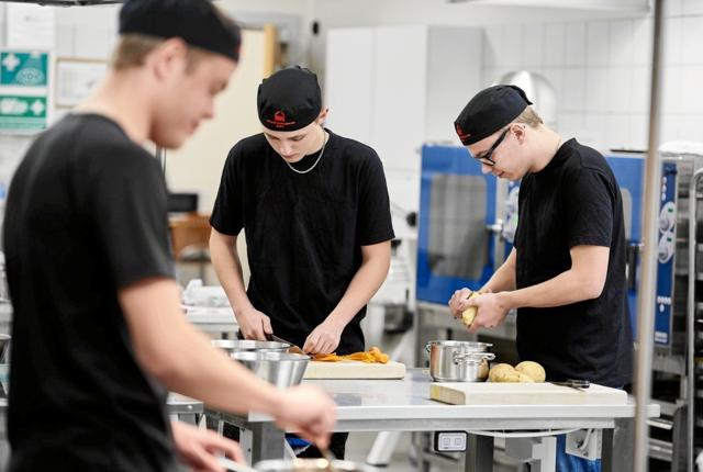 Erhvervsskolerne Aars åbner 21. oktober køkkenet for et nyt hold elever på ernæringsassistentuddannelsen. Privatfoto