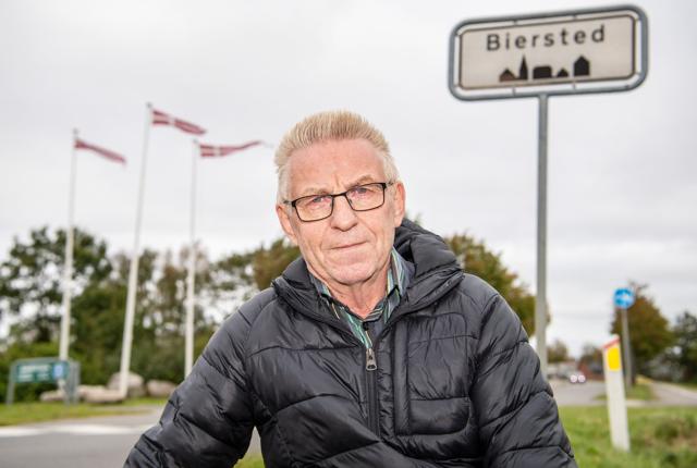 70-årige Frank Bæhrenz glæder sig til at præsentere sin nye bog om Biersted for Bjessingerne.